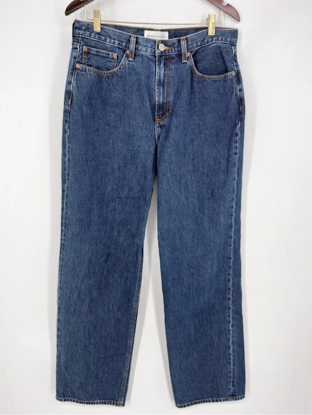 Denim Forum Aritzia The 90s Iggy Lo-Rise Baggy Jeans Dark Wash Size 29